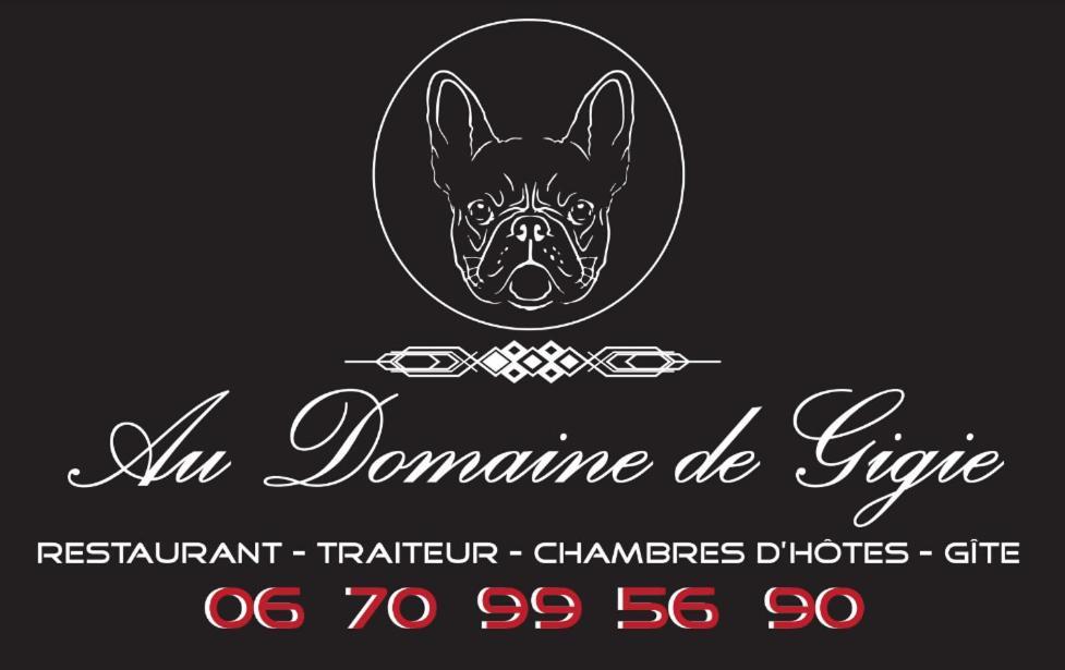 Au Domaine De Gigie Bed and Breakfast Chervettes Exteriör bild